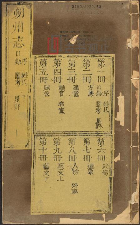 山西省《雍正朔州志》12卷 清汪嗣圣主修 王霷纂PDF高清电子版影印本-古书观止